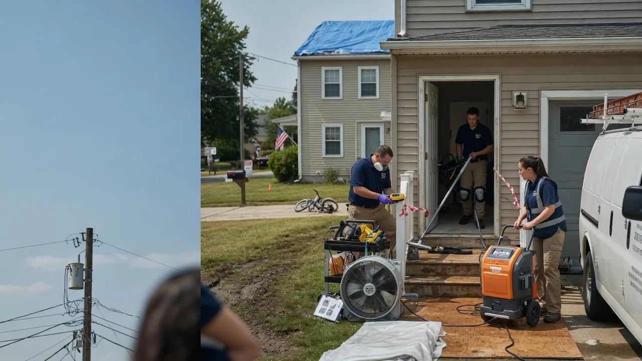 Water Damage Repair in Roaring Branch, PA near me